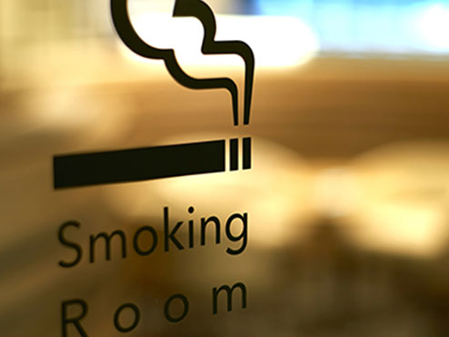 写真：喫煙室